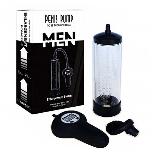 Electric Penis Pump Penis Enlargement Device Automatic Gauge Vacuum Pump  (LED Digital)